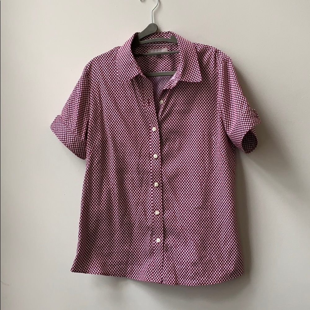 Non Iron Button Up